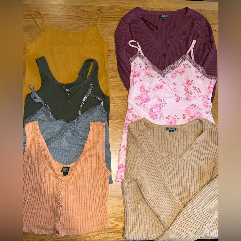 Various Wild Fable Tops. All in good condition!